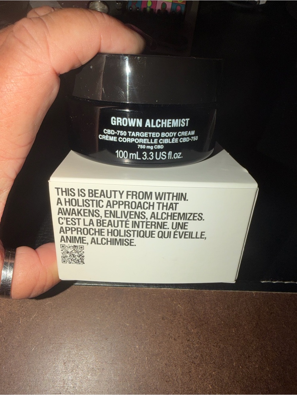 Grown Alchemist Targeted Body Cream. Very sought after for pain.